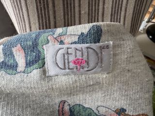 Camicia da notte lunga felpata con zip