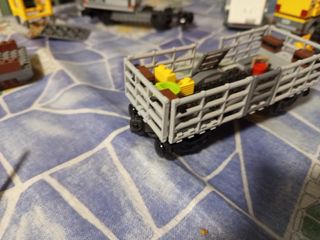 Lego tren vagón corral para animales set 60052