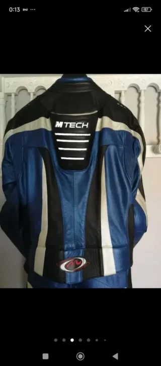 Mono Mtech Azul y Negro