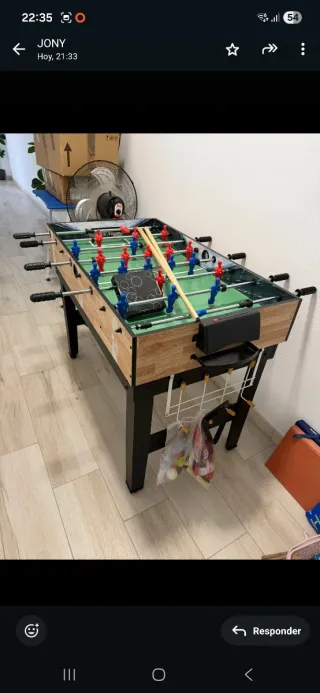 Mesa multijuegos 4 en 1