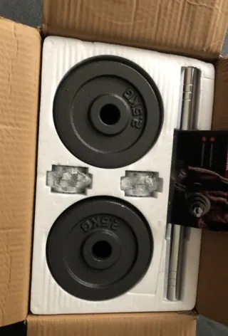 Amonax Pesas y Mancuernas Ajustables