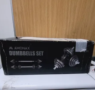 Amonax Pesas y Mancuernas Ajustables