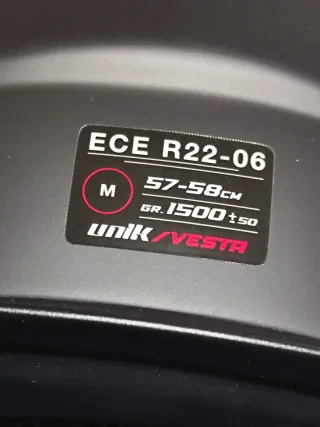 Casco Moto Integral Negro