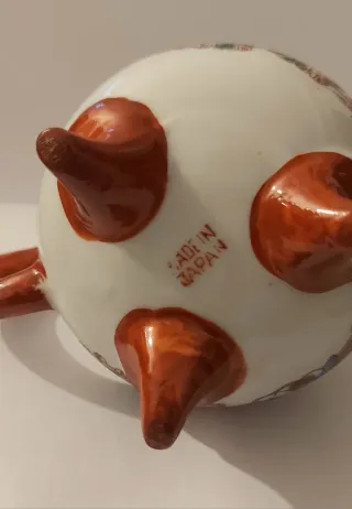 Lámpara Aceite Porcelana Japonesa