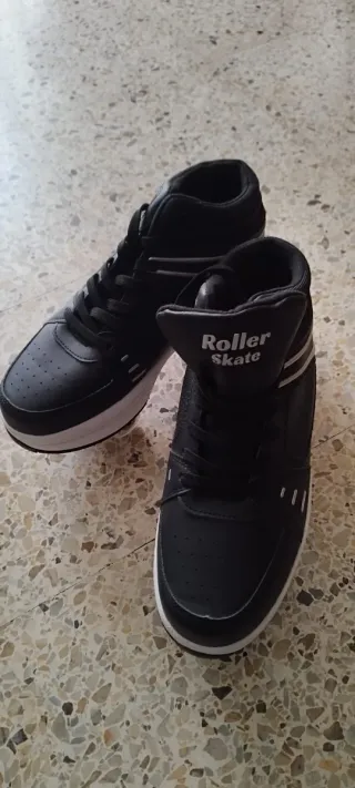 Zapatillas Roller Skate Negras, 41