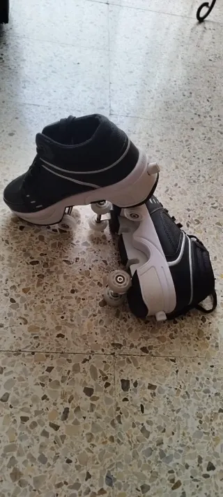 Zapatillas Roller Skate Negras, 41