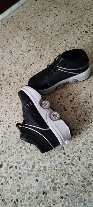 Zapatillas Roller Skate Negras, 41