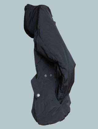 Woolrich Piumino Nero Donna Vintage