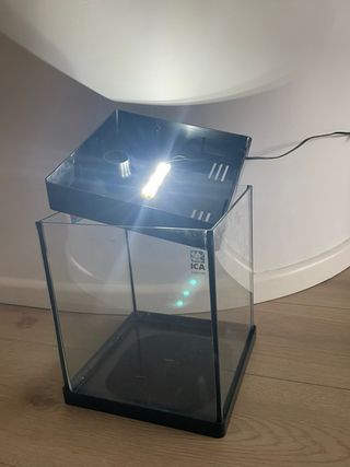 Mini acuario NANO AQUA LED Crystal
