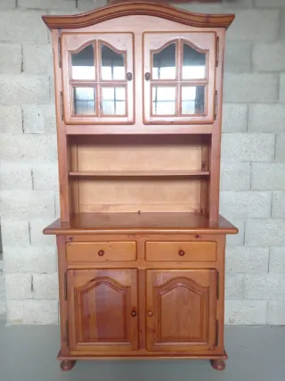 Alacena rústica de madera