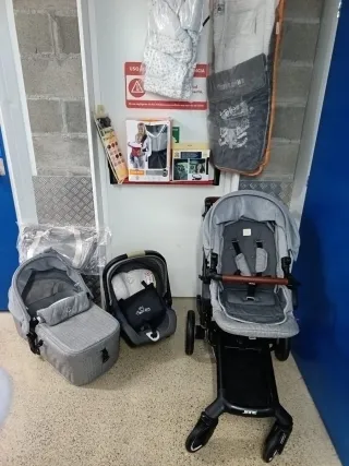 Carrito Bebé Jane Rider 3 Piezas + Accesorios