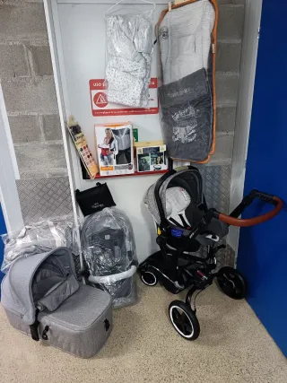 Carrito Bebé Jane Rider 3 Piezas + Accesorios