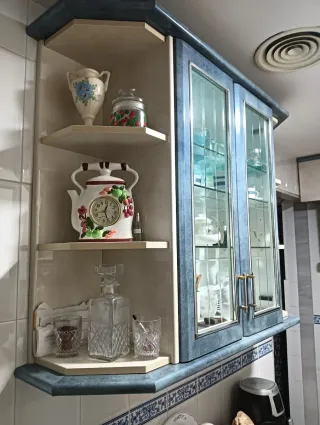 Cocina Mármol y Madera