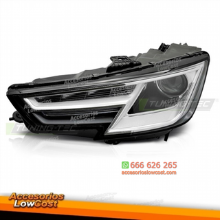 Faro delantero de xenón para AUDI A4 B9 15-19 izq