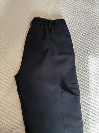 Pantalón cargo mujer azul marino
