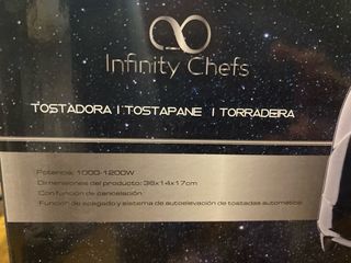 Tostador Infinity Chefs Negro