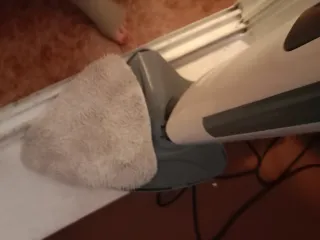 Fregadora con mopa de cable