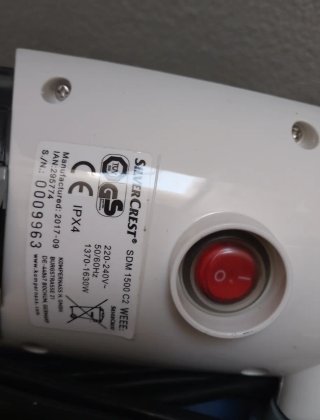 Fregadora con mopa de cable