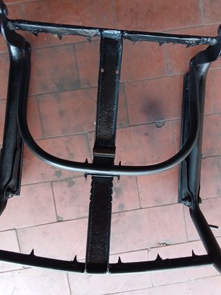 Telaio sedili Fiat 500 d'epoca