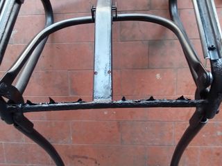 Telaio sedili Fiat 500 d'epoca