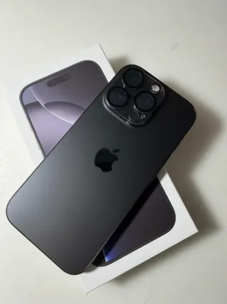 iPhone 16 Pro 128 GB Negro Titanio