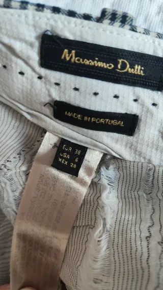 Pantalón chino Massimo Dutti estampado