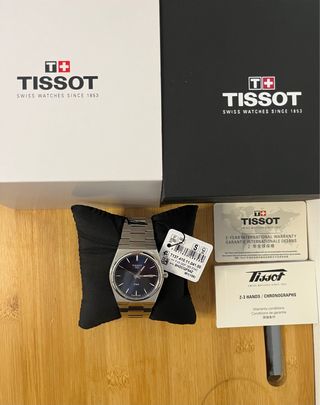 Reloj Tissot PRX 40mm Quartz Azul Nuevo