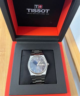 Reloj Tissot PRX 40mm Quartz Azul Nuevo