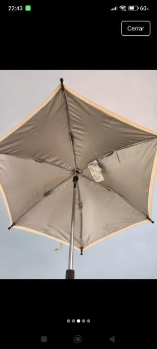 Sombrilla Bugaboo para cochecito de bebé