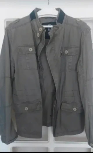 Chaqueta Brandit Talla L Verde Militar