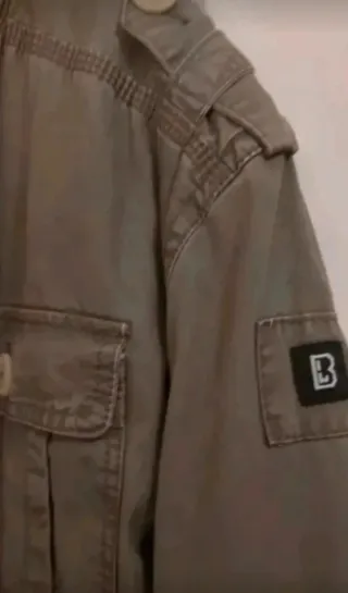 Chaqueta Brandit Talla L Verde Militar