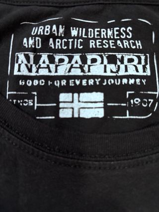 T-shirt Napapijri Uomo Nera