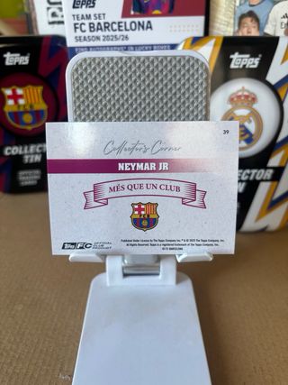 Neymar Jr. 01/10 Topps FC Barcelona team set