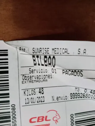 Grúa para personas con movilidad reducida(Cáceres)