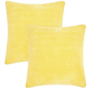 **NUEVO** Pack 2 fundas de cojín 60x60 amarillo