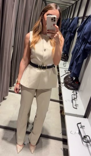 Traje chaleco y pantalón