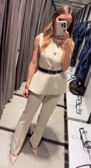 Traje chaleco y pantalón