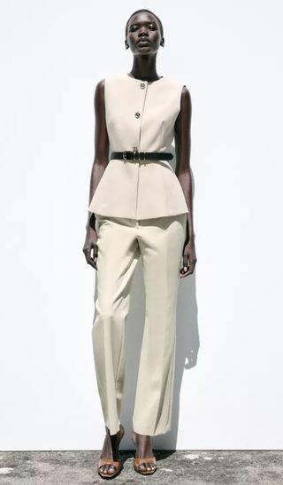 Traje chaleco y pantalón