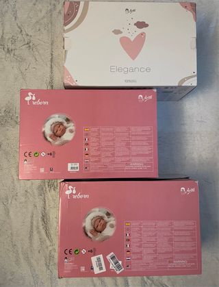 CUATRO Muñecas Reborn Antonio Juan