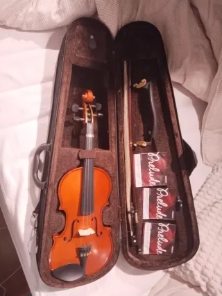 Violín 3/4 con cuerdas nuevas