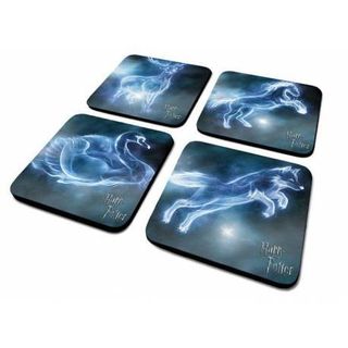 Pack 4 posavasos Expecto Patronum HARRY POTTER