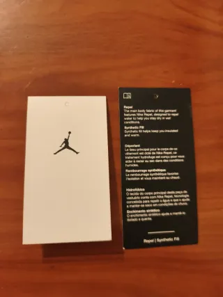 Plumón Jordan Puffer Negro