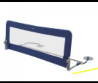 Barandilla de cama azul