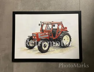 Cuadro Ilustración Fiat 80-90 DT