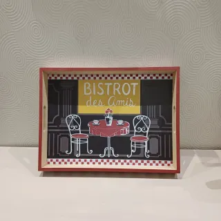 Vassoio Bistrot Legno Arredamento Casa