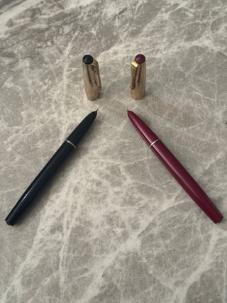 Coppia Parker 17 Lady Deluxe - Penna Stilografica
