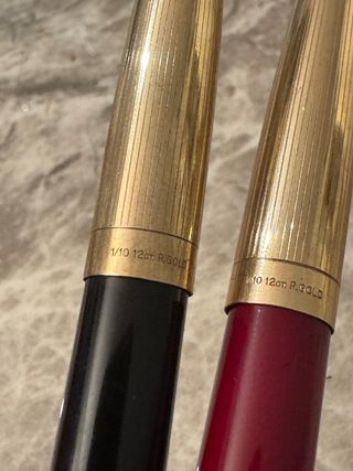 Coppia Parker 17 Lady Deluxe - Penna Stilografica