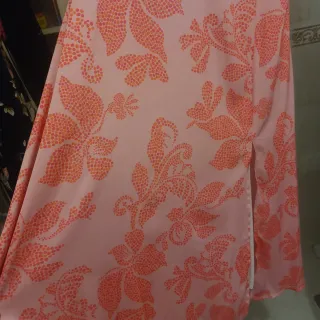 Vestido invitada coral/rosa NUEVO con etiqueta