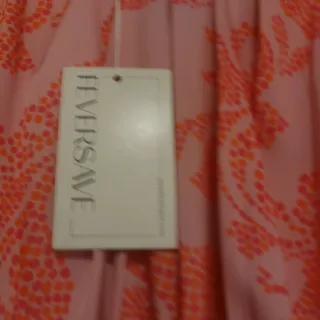 Vestido invitada coral/rosa NUEVO con etiqueta