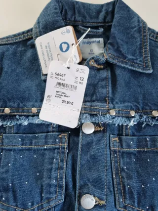 Cazadora vaquera niña Mayoral Talla 12años